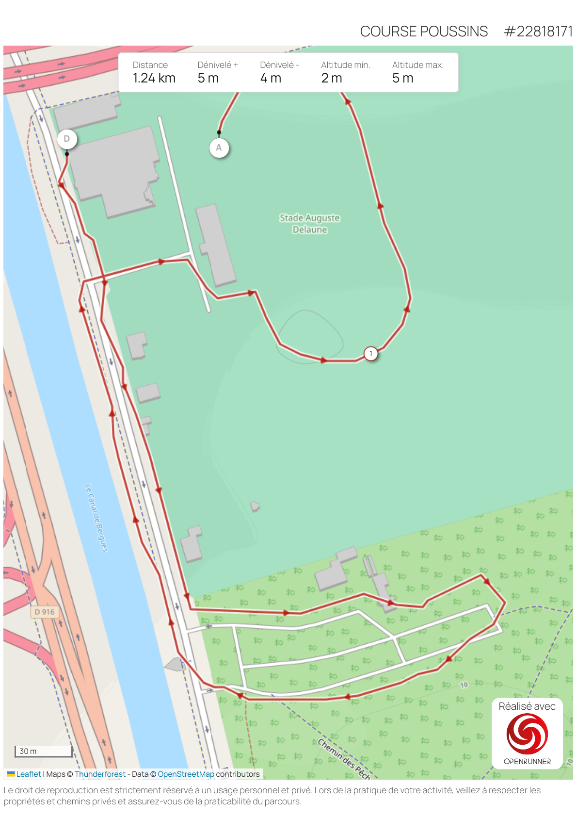 Parcours poussins 2026