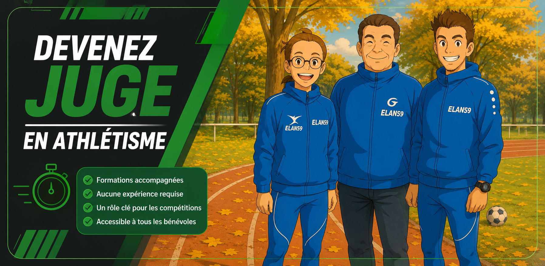 Devenir juge en athlétisme
